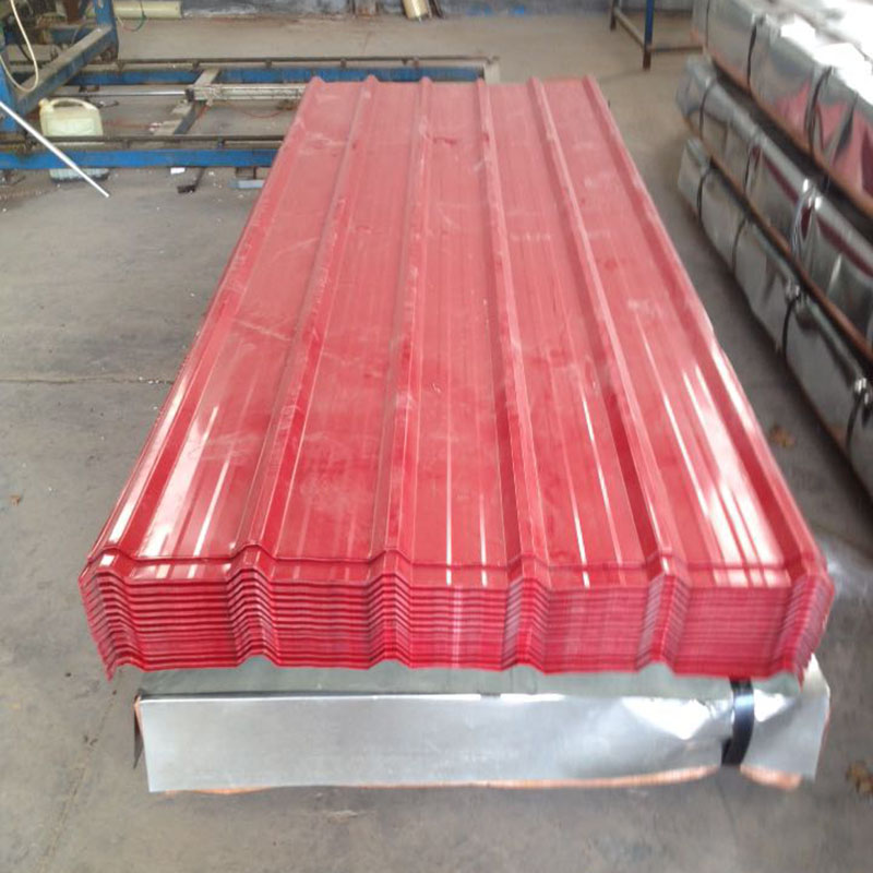 Corrugated colour roofing tile sheet (1)