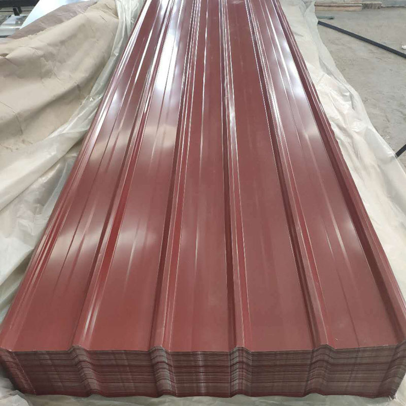 Corrugated colour roofing tile sheet (2)
